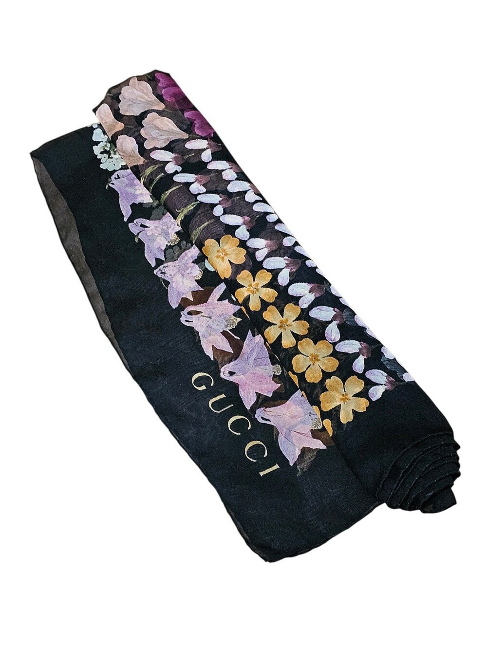 GUCCI FLORA SCARF - Picture 3 of 14